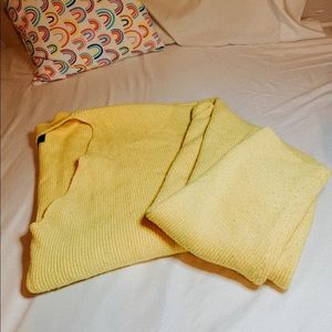 Forever 21 Yellow Knit Sweater